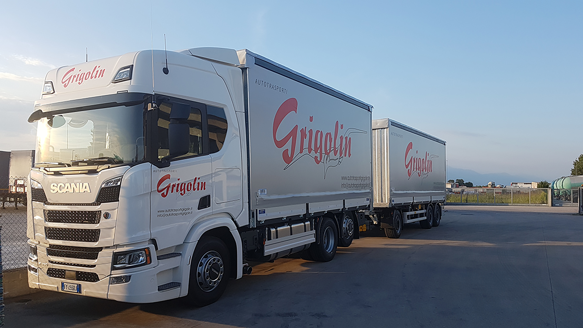 mezzo di Autotrasporti Grigolin in Italia